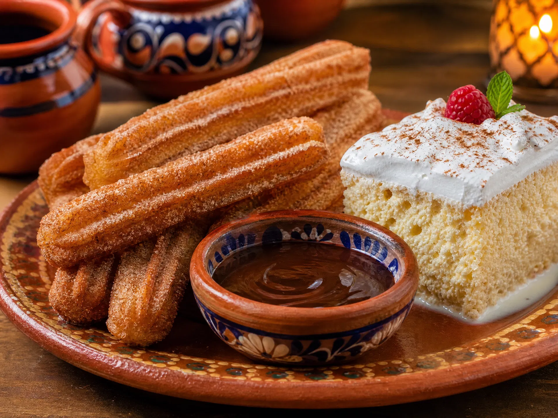 Churros con Chocolate