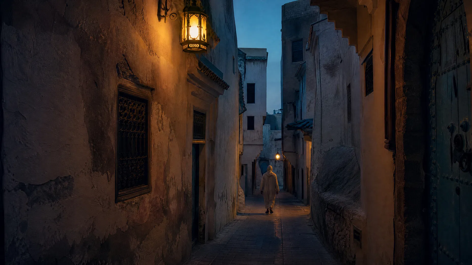 Lantern Hour — Fès el-Bali, Morocco
