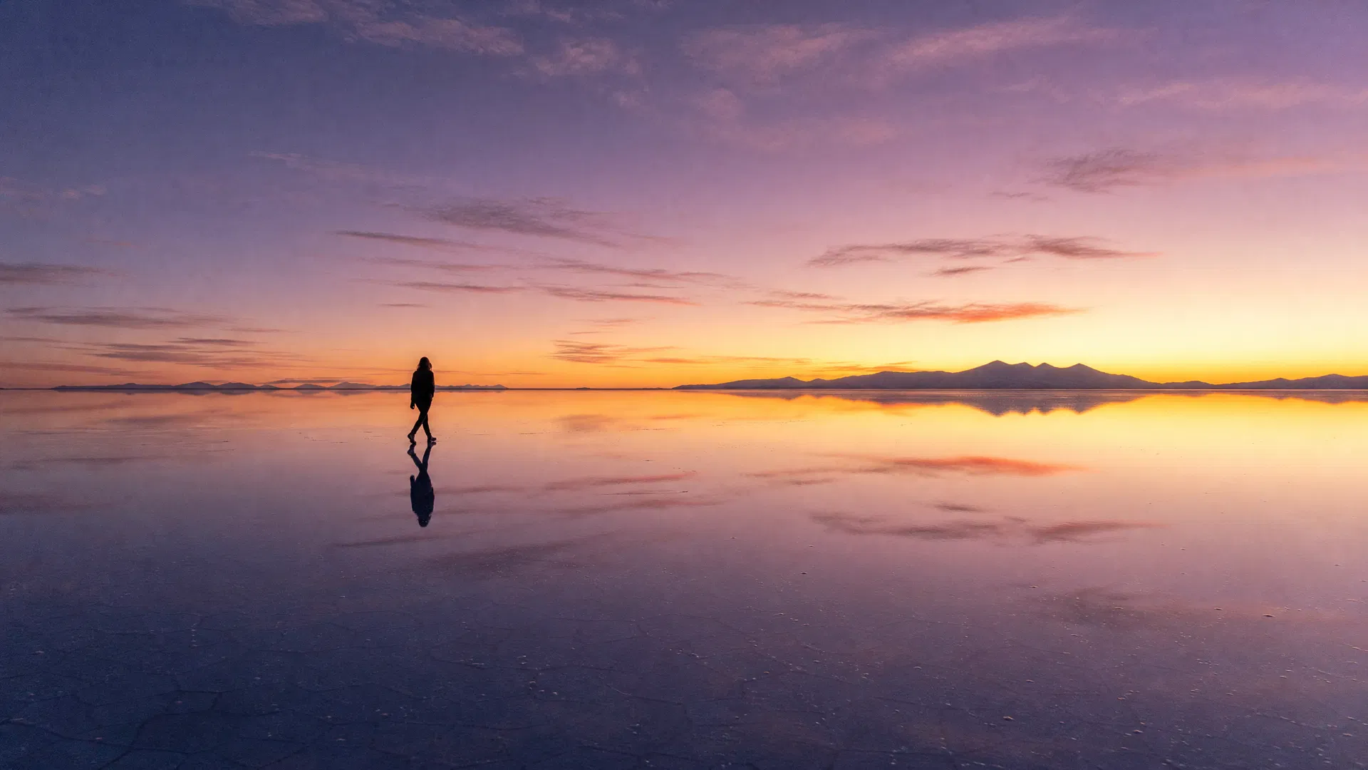 Walking the Mirror — Salar de Uyuni, Bolivia