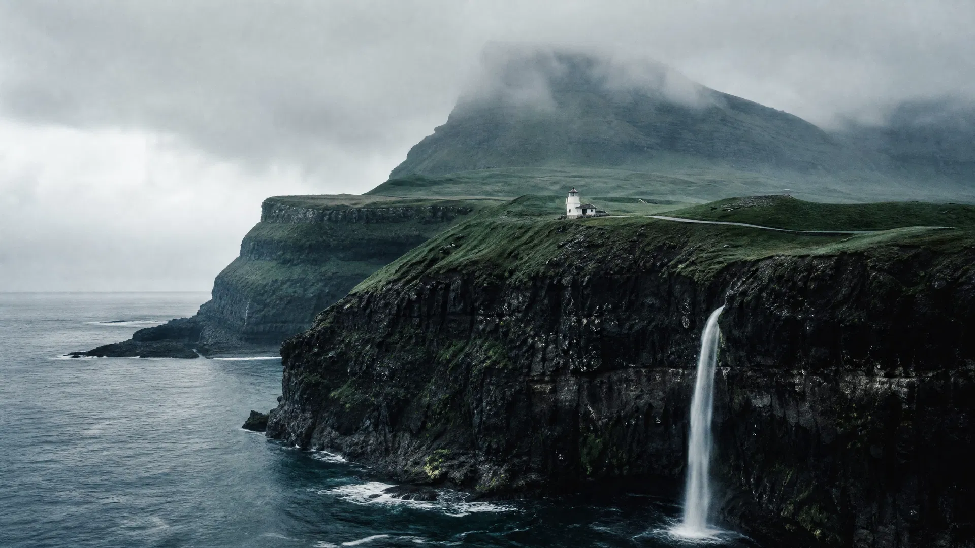 Edge of the Atlantic — Gásadalur, Faroe Islands