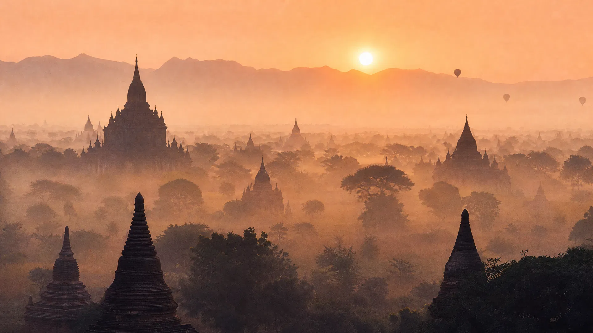 Thousand Spires — Bagan, Myanmar